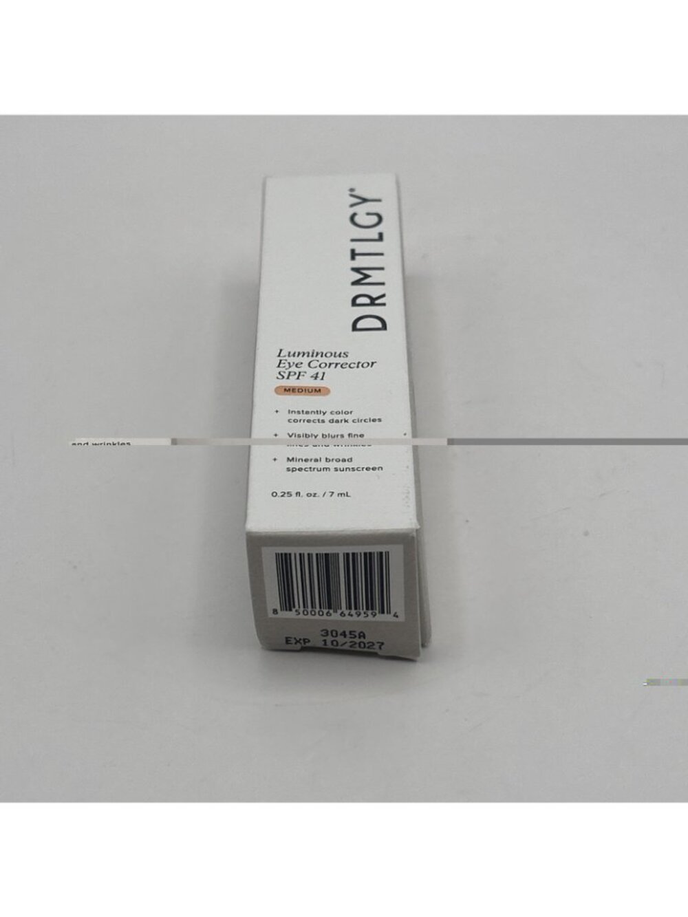 DRMTLGY Luminous Eye Corrector® SPF 41 - MEDIUM 0.25 fl oz NIB! EXP 10/27 - Picture 9 of 9